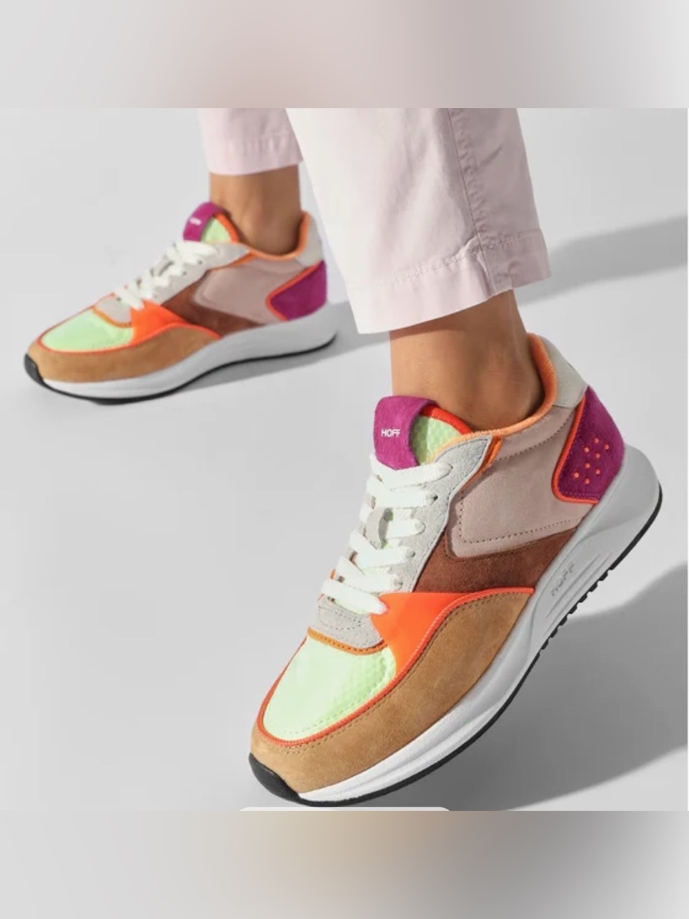 The HOFF Brand Truth Seekers Women's Beale Multicolored Sneakers Size: 9